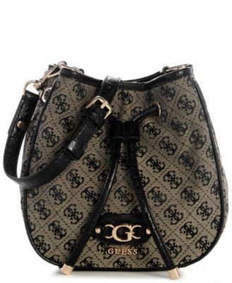 Samantha Small Drawstring Bucket Handbag