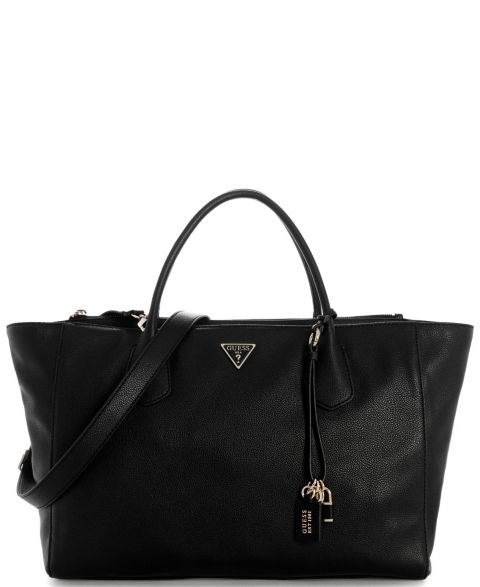 Женская сумка GUESS Marissa Tech Extra-Large Tote, цвет: Чёрный