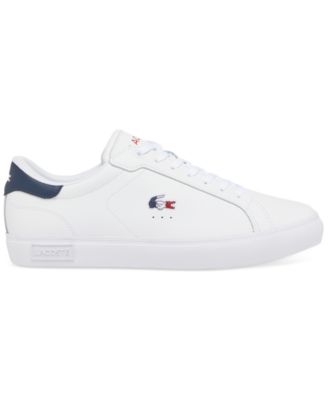 Powercourt Leather Lace-Up Tennis Sneakers