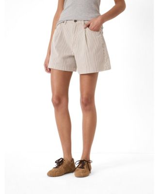 Women's Larissa Stripe Denim Shorts