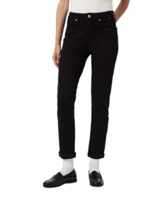 Women's Kathleen Mid-Rise Cuffed-Hem Boyfriend Jeans, 28" Inseam