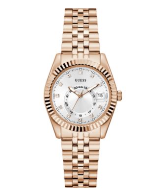 Women's Quartz Rose Gold-Tone Stainless Steel Watch 34mm