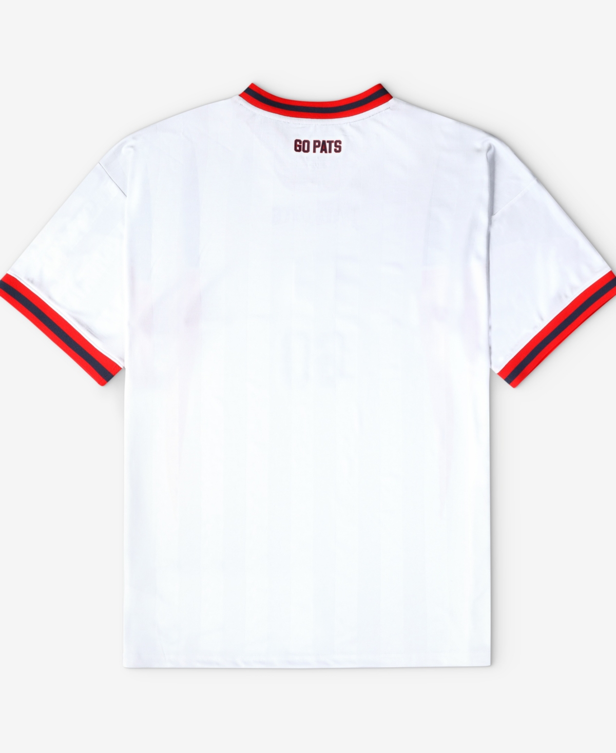 Fanatics Men's White New England Patriots Football x Football V-Neck Fan Top