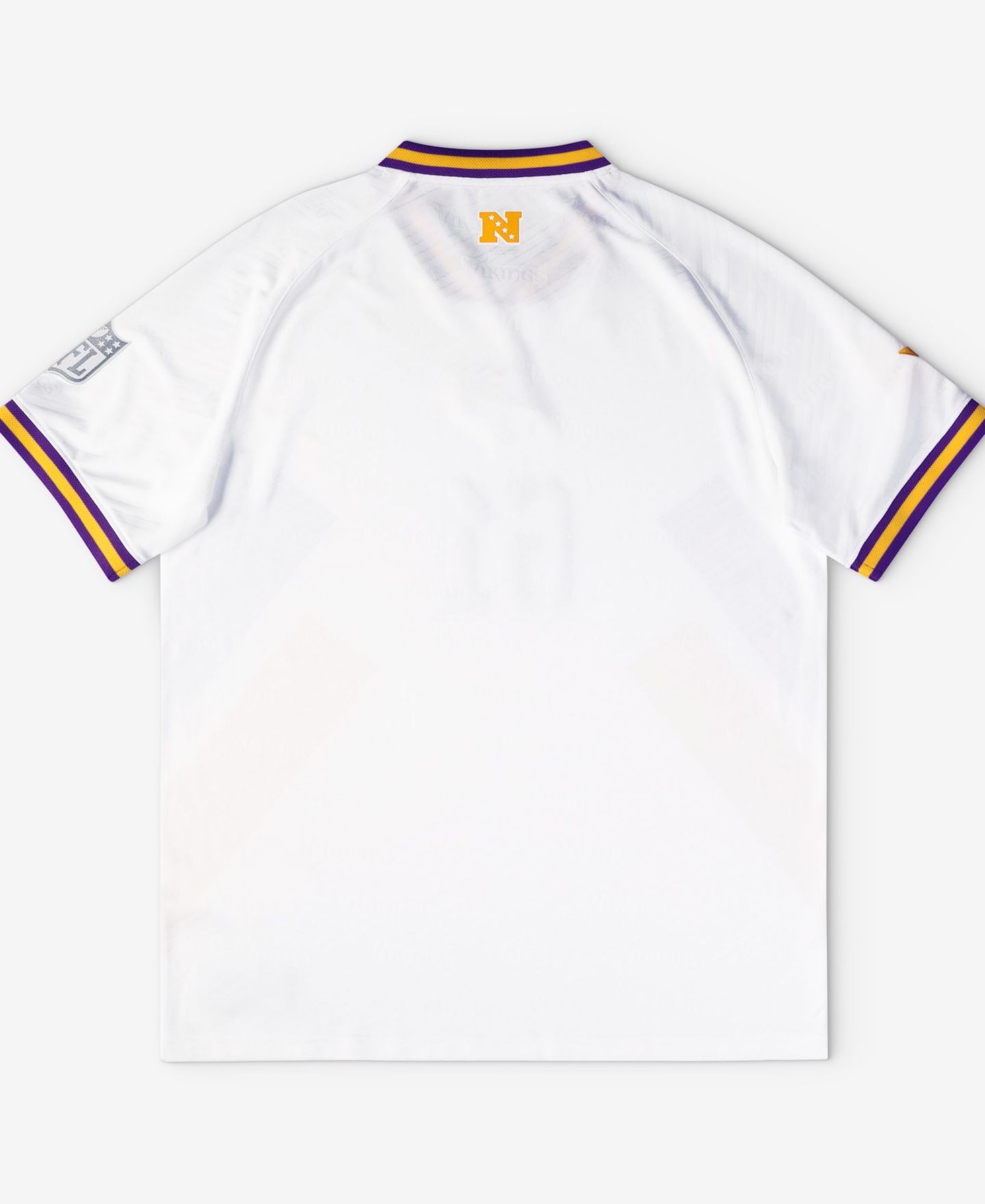 Мужской топ Fanatics White Minnesota Vikings Football x Football V-Neck Fan Jersey — фото 2