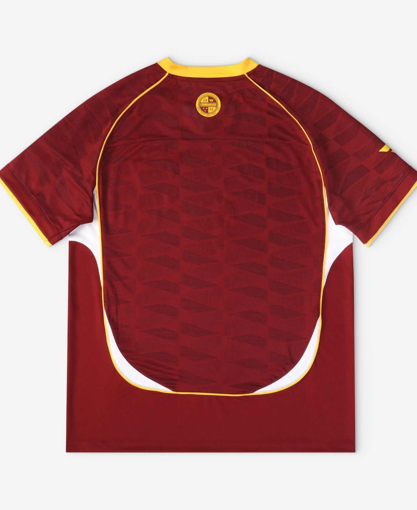 Мужской топ Fanatics Burgundy Washington Commanders Football x Football Collared Fan Jersey — фото 2