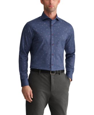 Men's Slim-Fit Non-Iron Stretch Dress Shirt