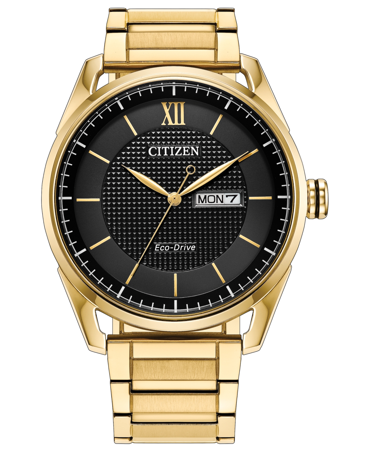 Citizen Men's Classic Gold-Tone Stainless Steel Bracelet Watch 42mm