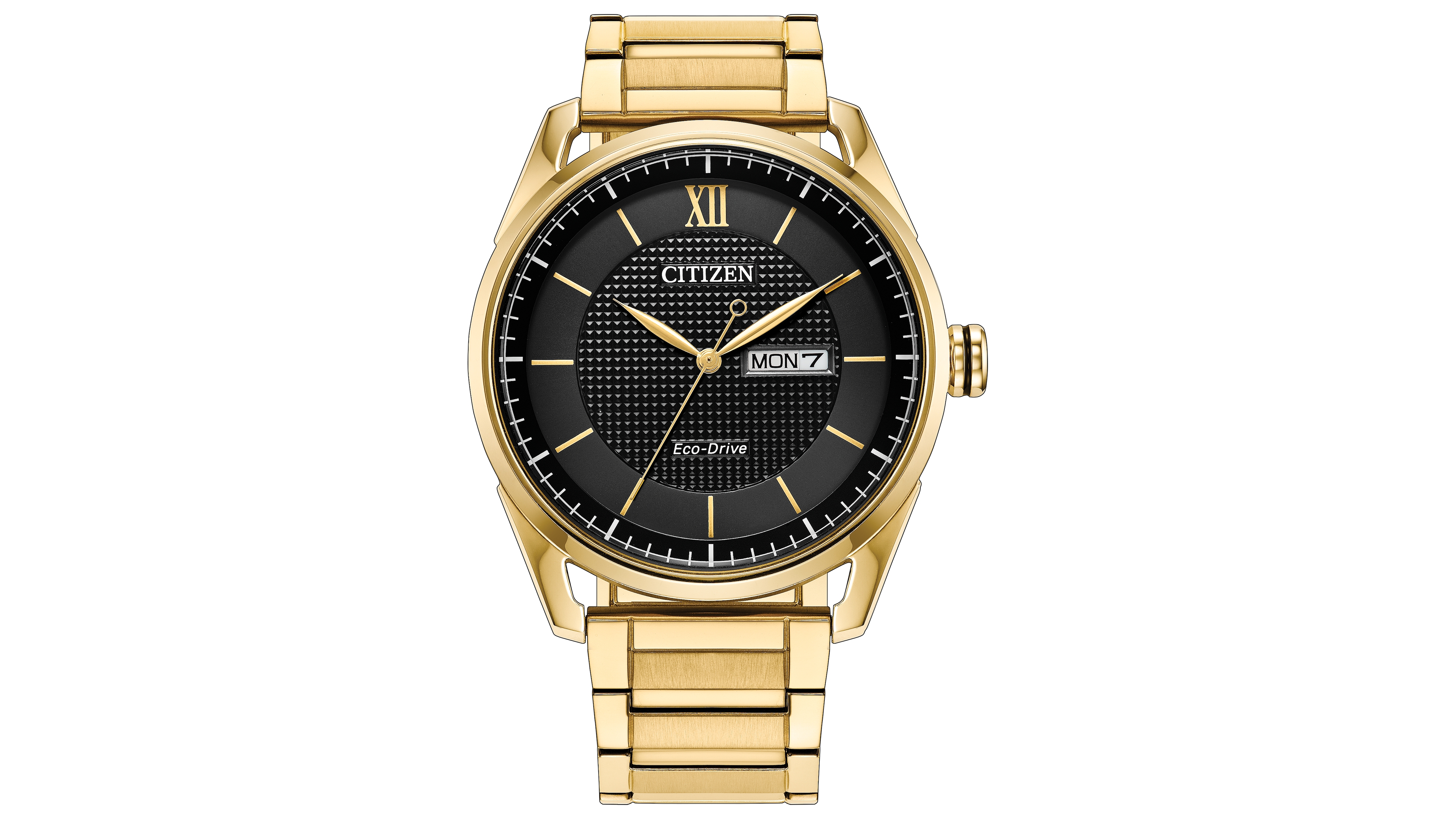 Citizen Men's Classic Gold-Tone Stainless Steel Bracelet Watch 42mm