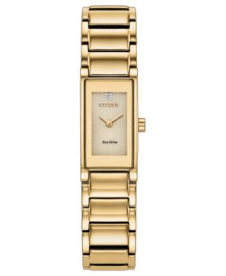 Women's Axiom Gold-Tone Stainless Steel Bracelet Watch 14.3mm