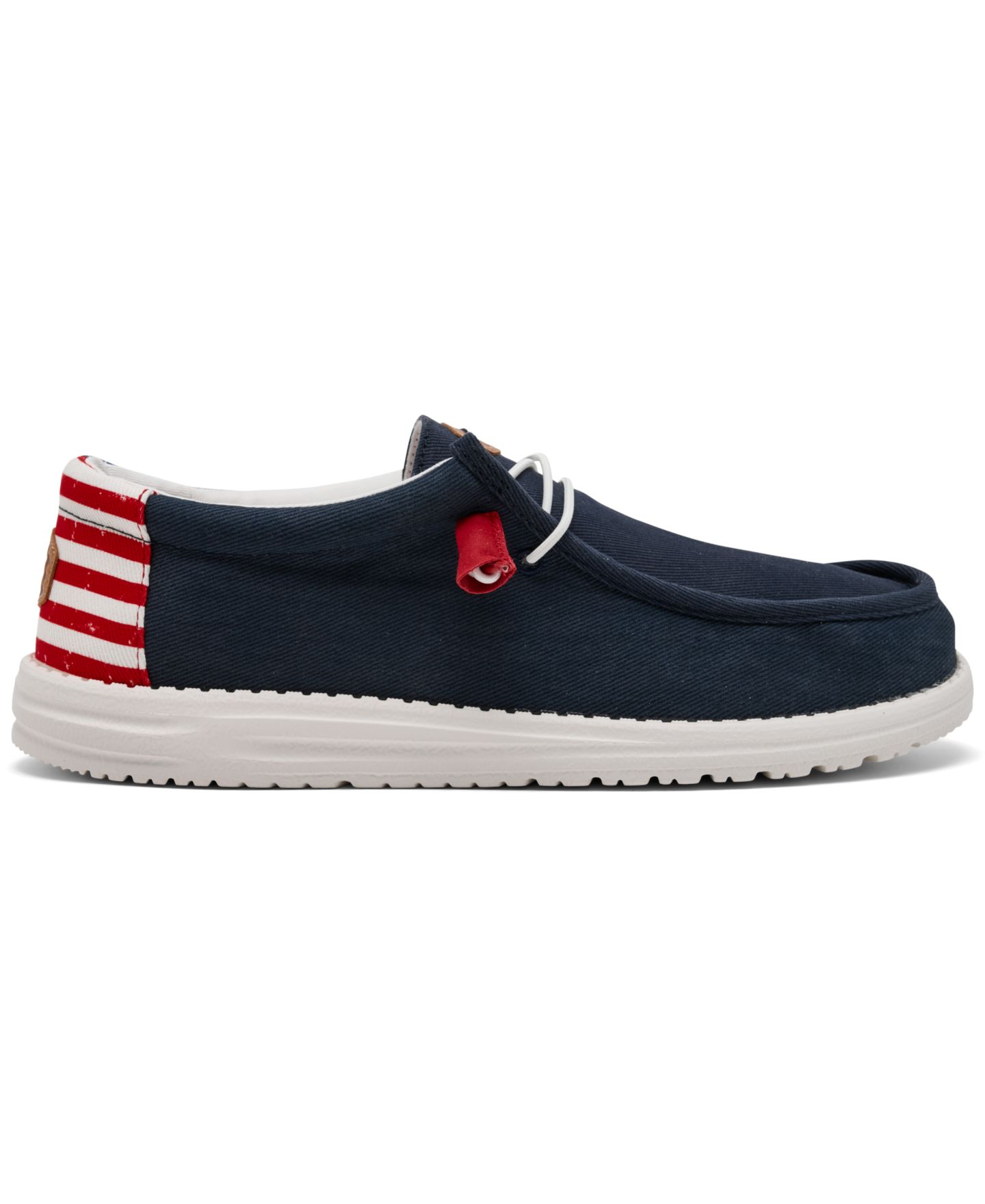 Мужские туфли Hey Dude Wally Americana Lifestyle Moccasin, цвет: Разноцветный — фото 2