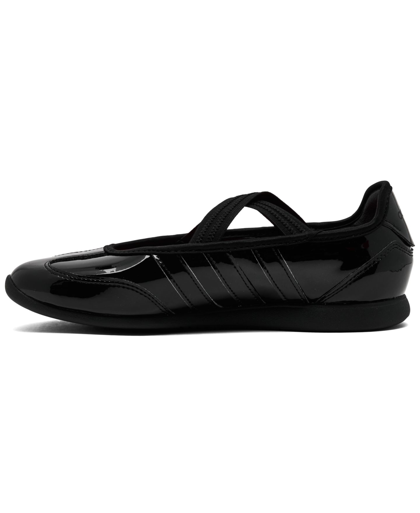 Детские кроссовки adidas Barreda Mary Jane Lifestyle для девочки, второй вариант, цвет: Чёрный — фото 2