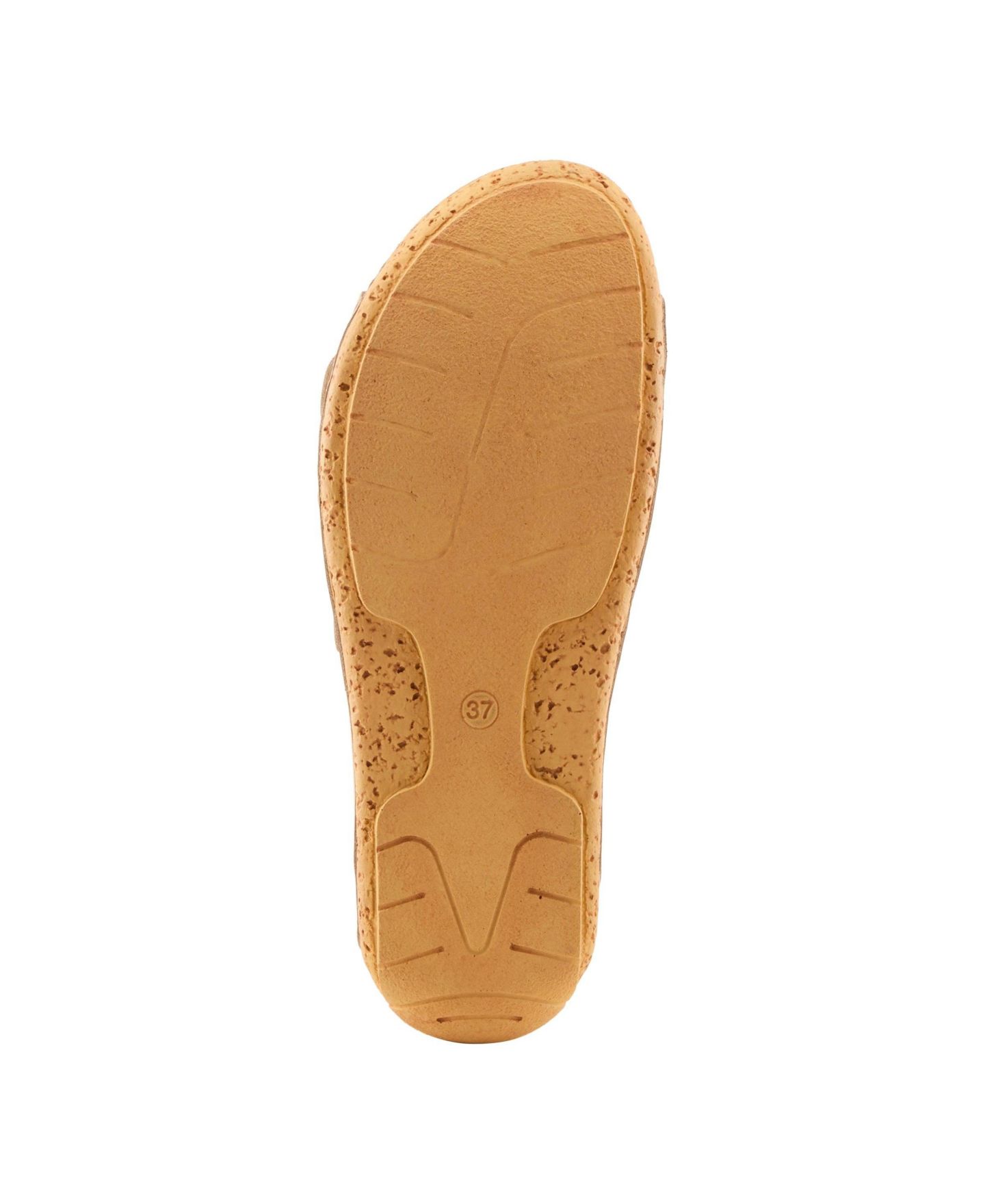 Женские сандалии Spring Step Gelatia Slide Wedge with Laser-Cut Detail, цвет: Бежевый — фото 6