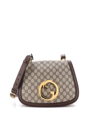 Medium Blondie NM Top Handle Bag GG Coated Canvas