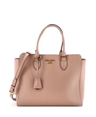 Medium Convertible Tote Saffiano with Soft Calf