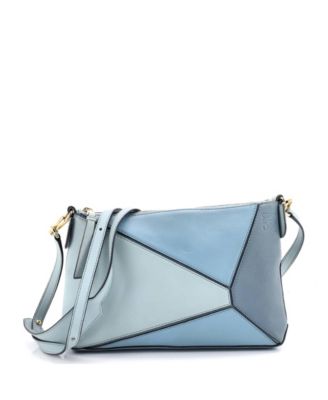 Small Puzzle Pochette Bag Leather
