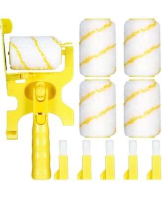Roller Brush Kit Handheld Tool Wall Ceiling Paint