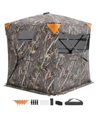 270 Degree See Through Ground Hunting Blind for 2 to 3 People