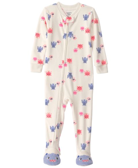 Пижама Carters Footed — Carter's, цвет: Кремовый
