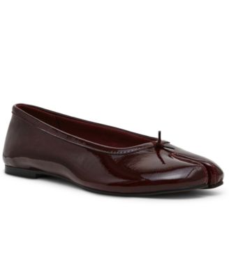 Women's Calico Split-Toe Ballet Flats