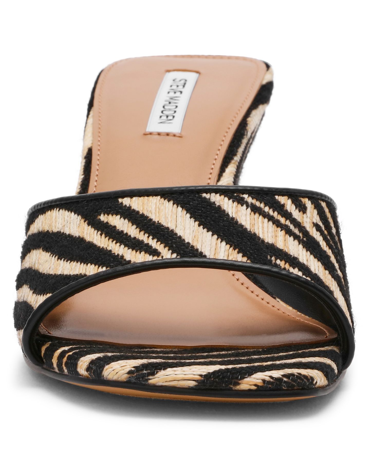 Женские сандалии Steve Madden Seleste Wedge, цвет: Зебра разноцветный — фото 7