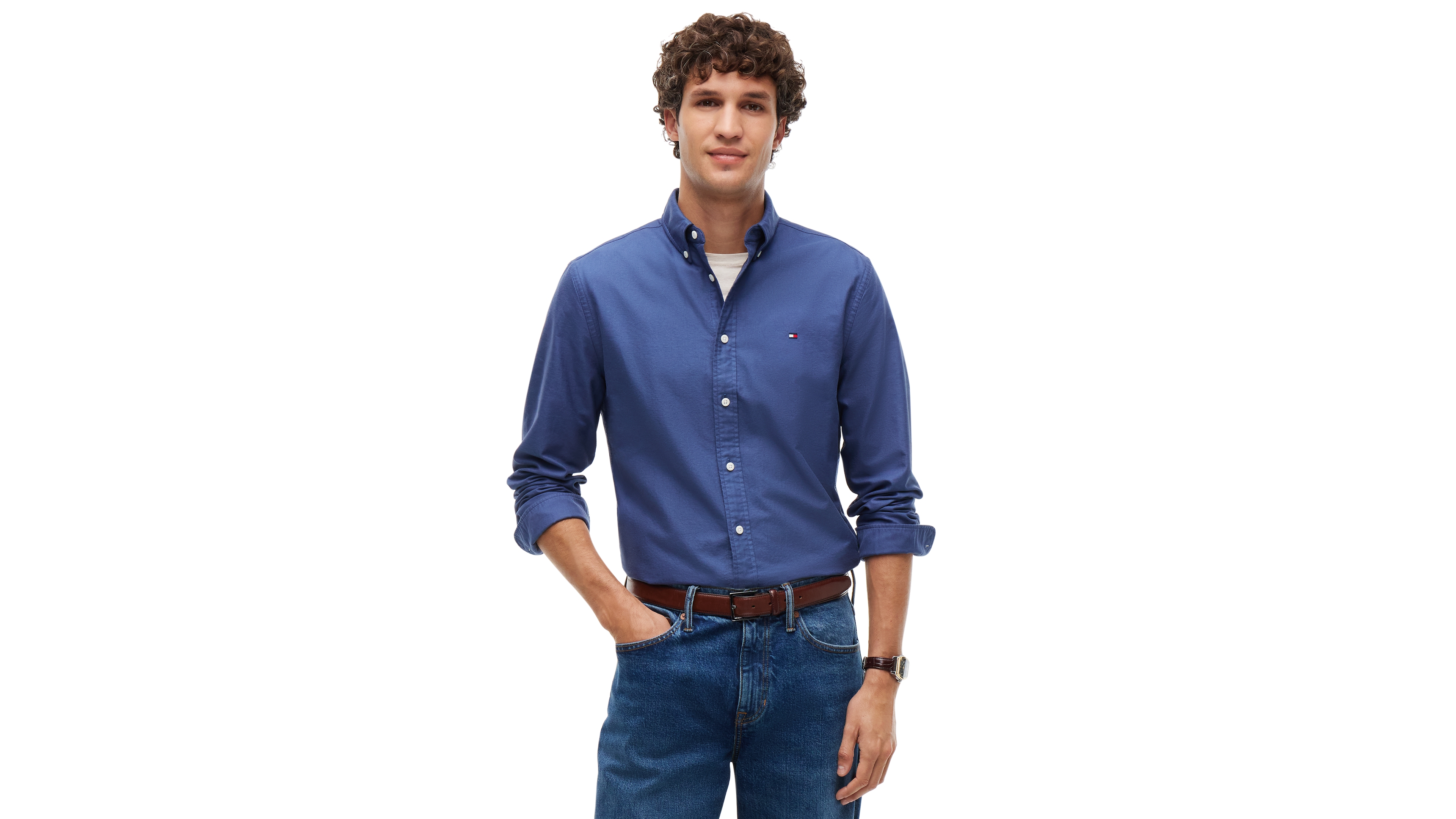 Tommy Hilfiger Men's Regular-Fit Heritage Oxford Shirt