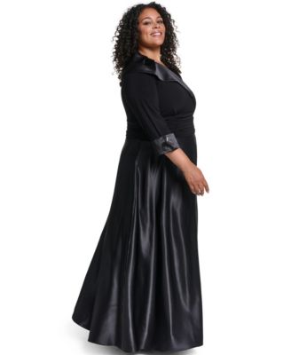 macy's formal dresses plus size 3/4 Sleeve & Black Tie macy's formal dresses clearance This sparkly little outfit Blondie Nites Dress 5711BN Packing:1 EA Sleeve Length_32/33