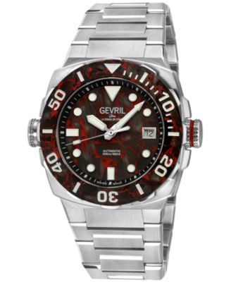 Men's Swiss Made Fortuna Swiss Automatic Silver Stainless Steel Bracelet Watch