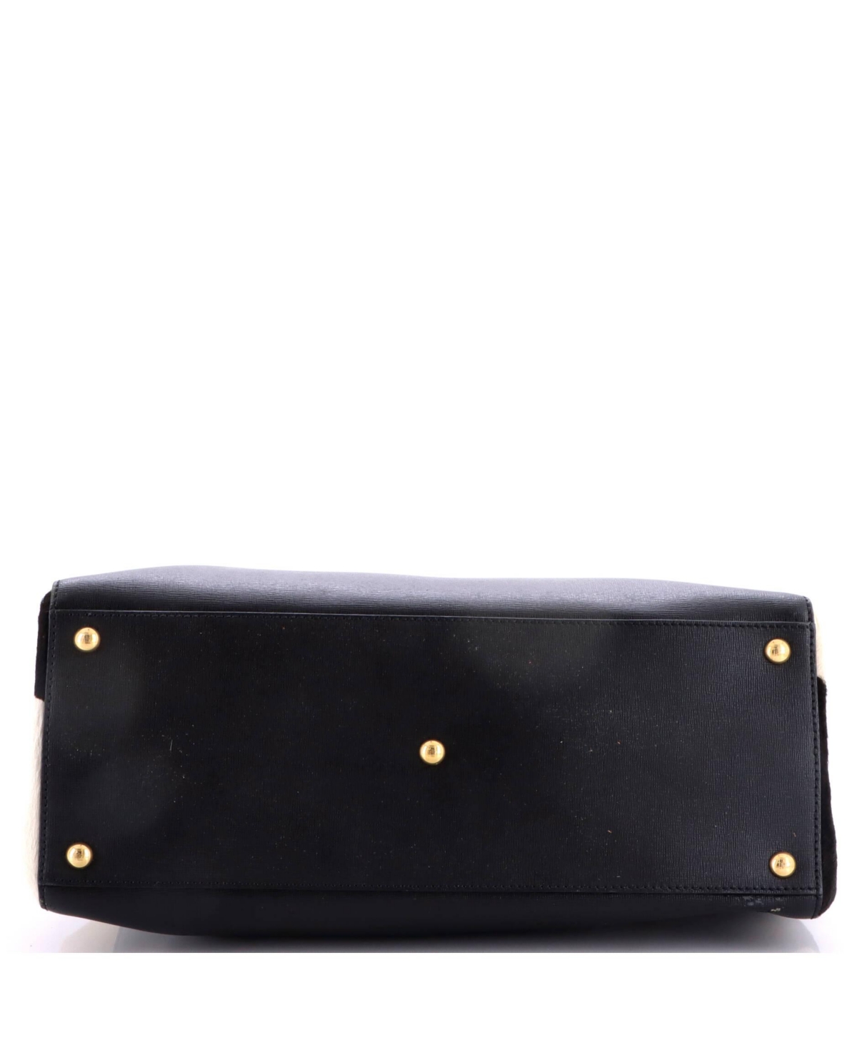 Pre-Owned Fendi Large 2Jours Bag Pony Hair and Leather