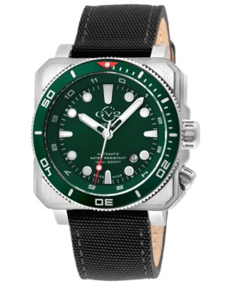 Men's Swiss Made XO Submarine Swiss Automatic Canvas Strap Watch