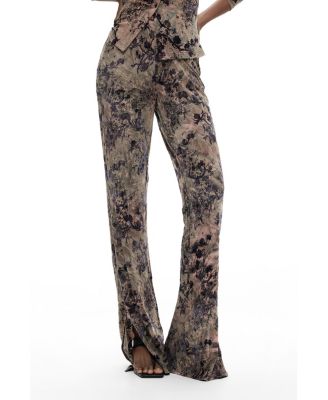 Women's Flocked Long Trousers