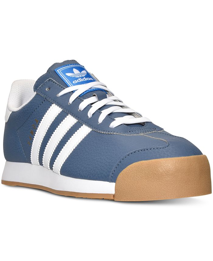 adidas Men's Samoa Gum Casual Sneakers from Finish Line - Macy's