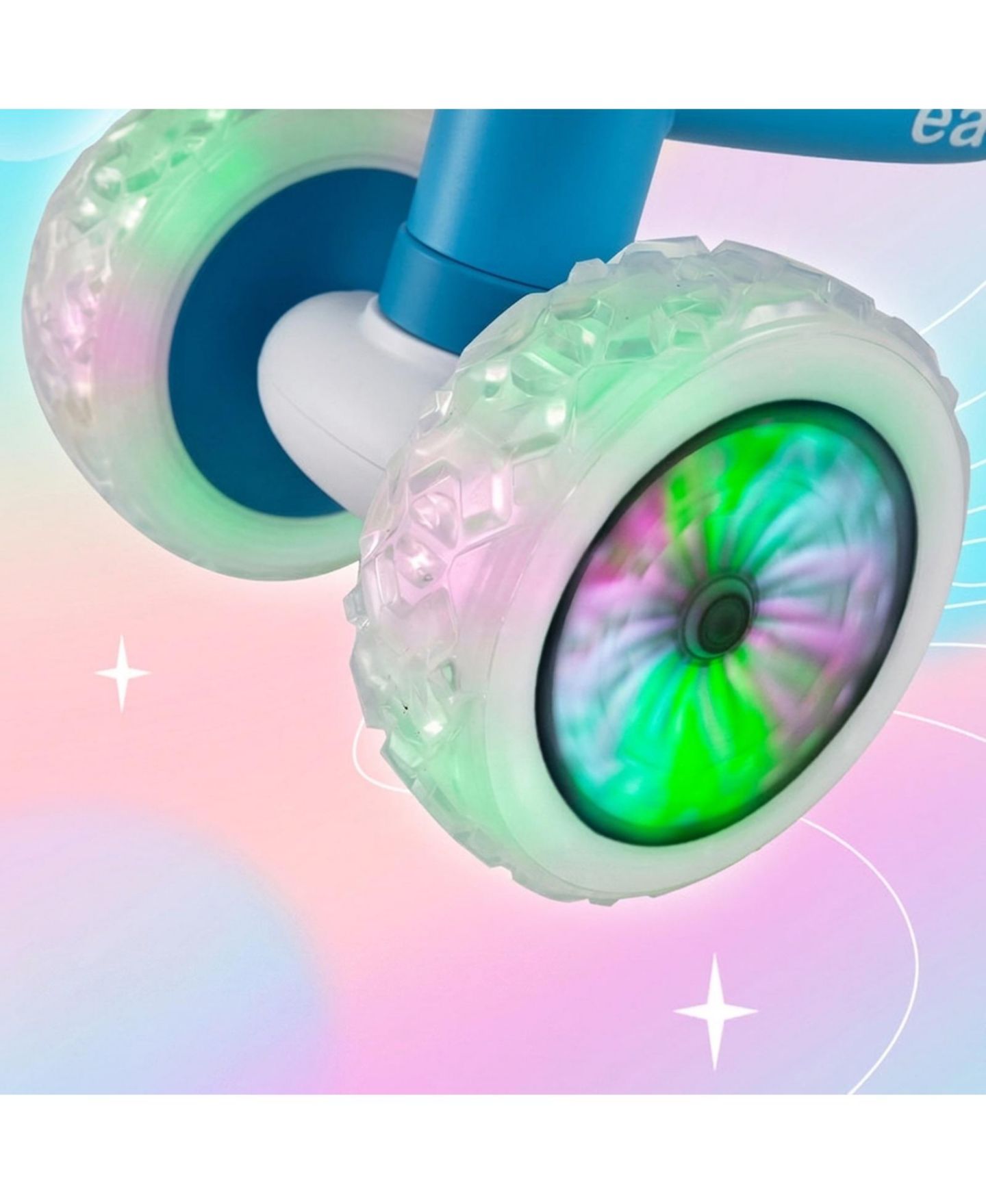 Детская игрушка SUGIFT Baby Adjustable Light-Up Wheels Balance Bike, Ages 1+, цвет: Синий — фото 6