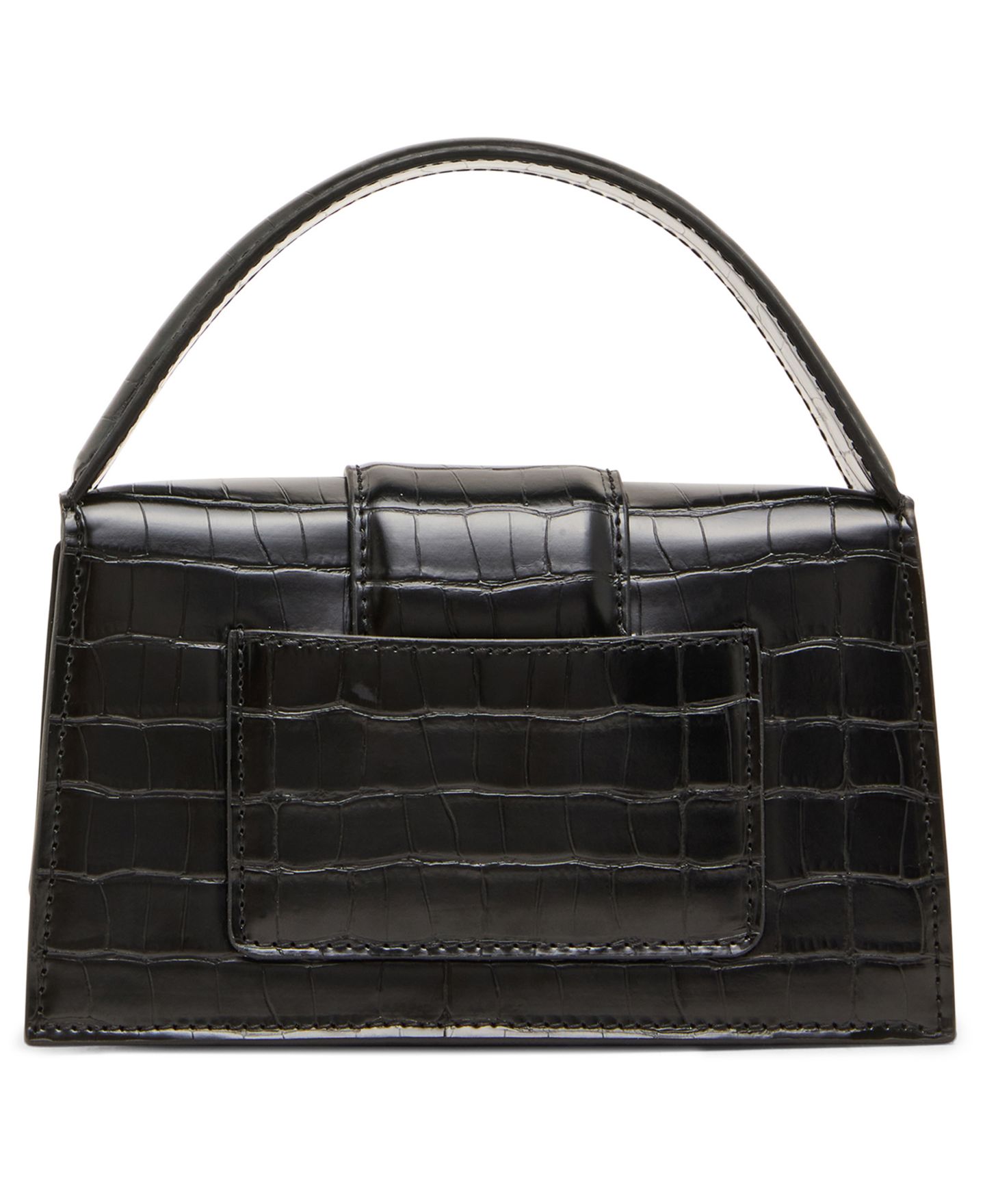 Женская сумка Steve Madden Mishell Mini Top Handle Satchel Handbag, цвет: Чёрный — фото 2