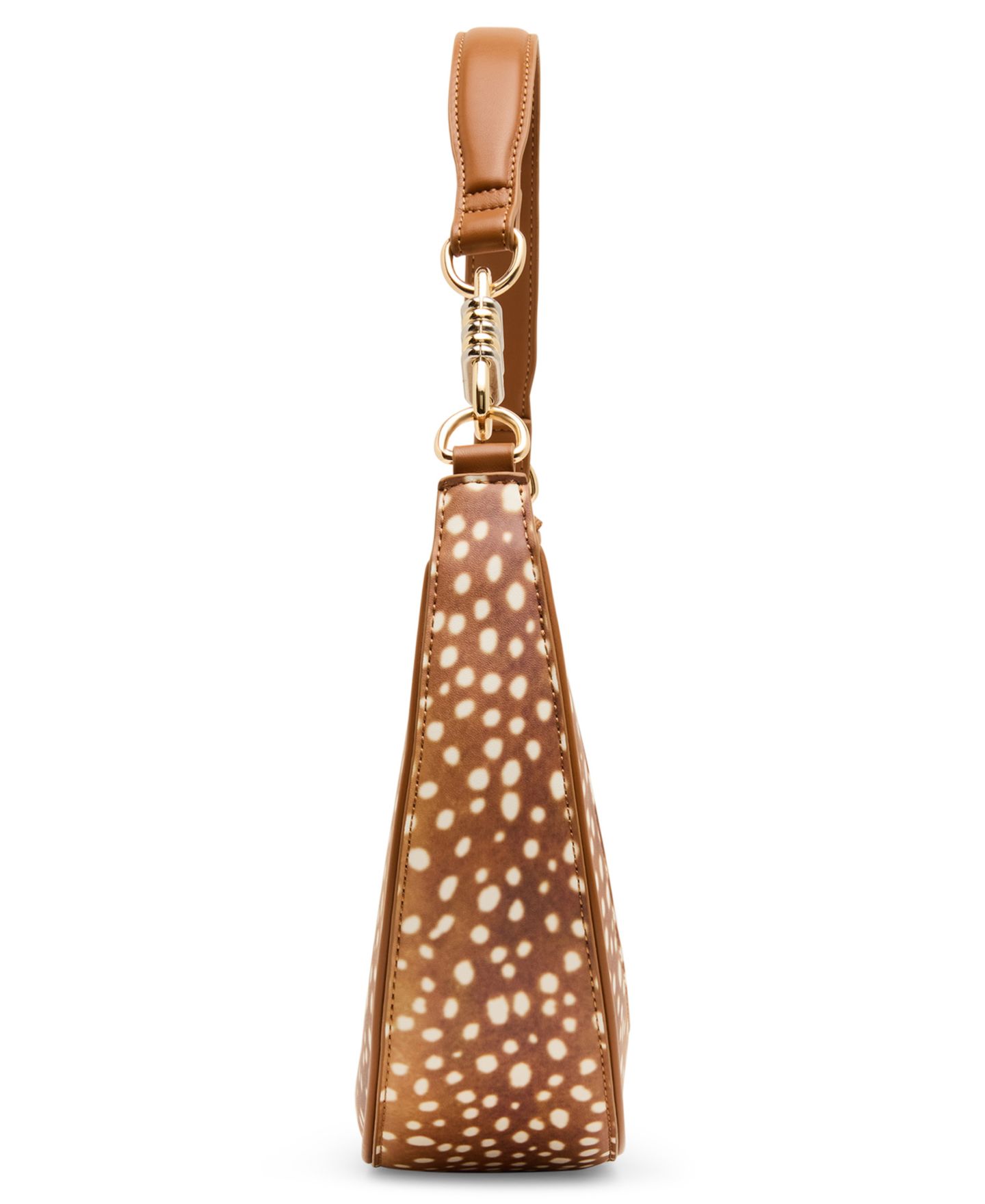 Женская сумка Steve Madden Lohan Small Shoulder Handbag, цвет: Рыжевато-коричневый разноцветный — фото 5