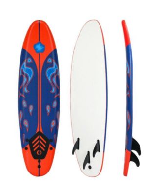 6 Feet Surfboard with 3 Detachable Fins