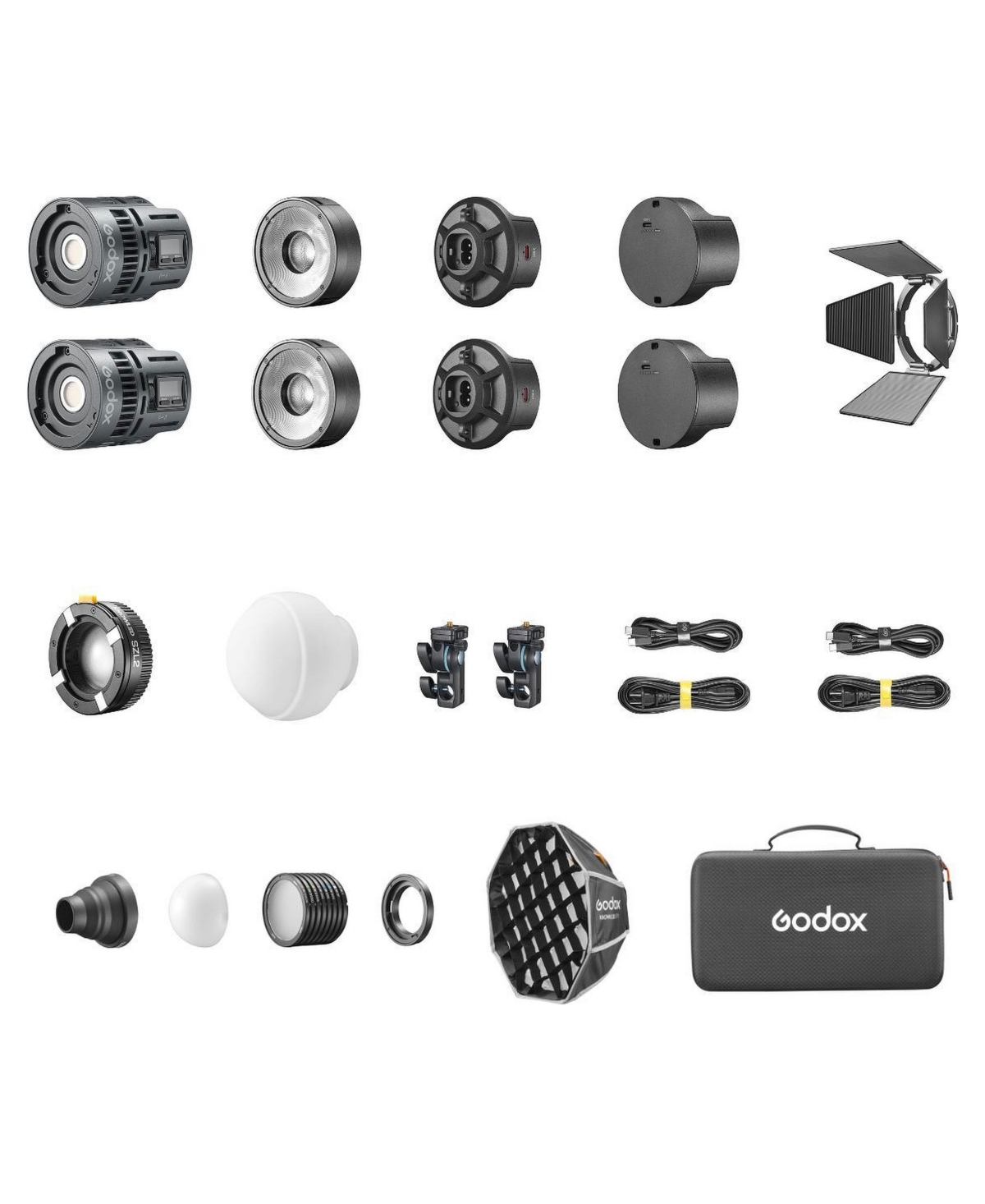 Godox RS60Bi Bi-Color Led Monolight (2-Light Kit)