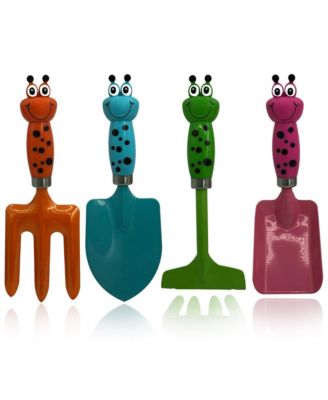 Metal Garden Hand Tools Set Shovel Planting Digging 4pieces