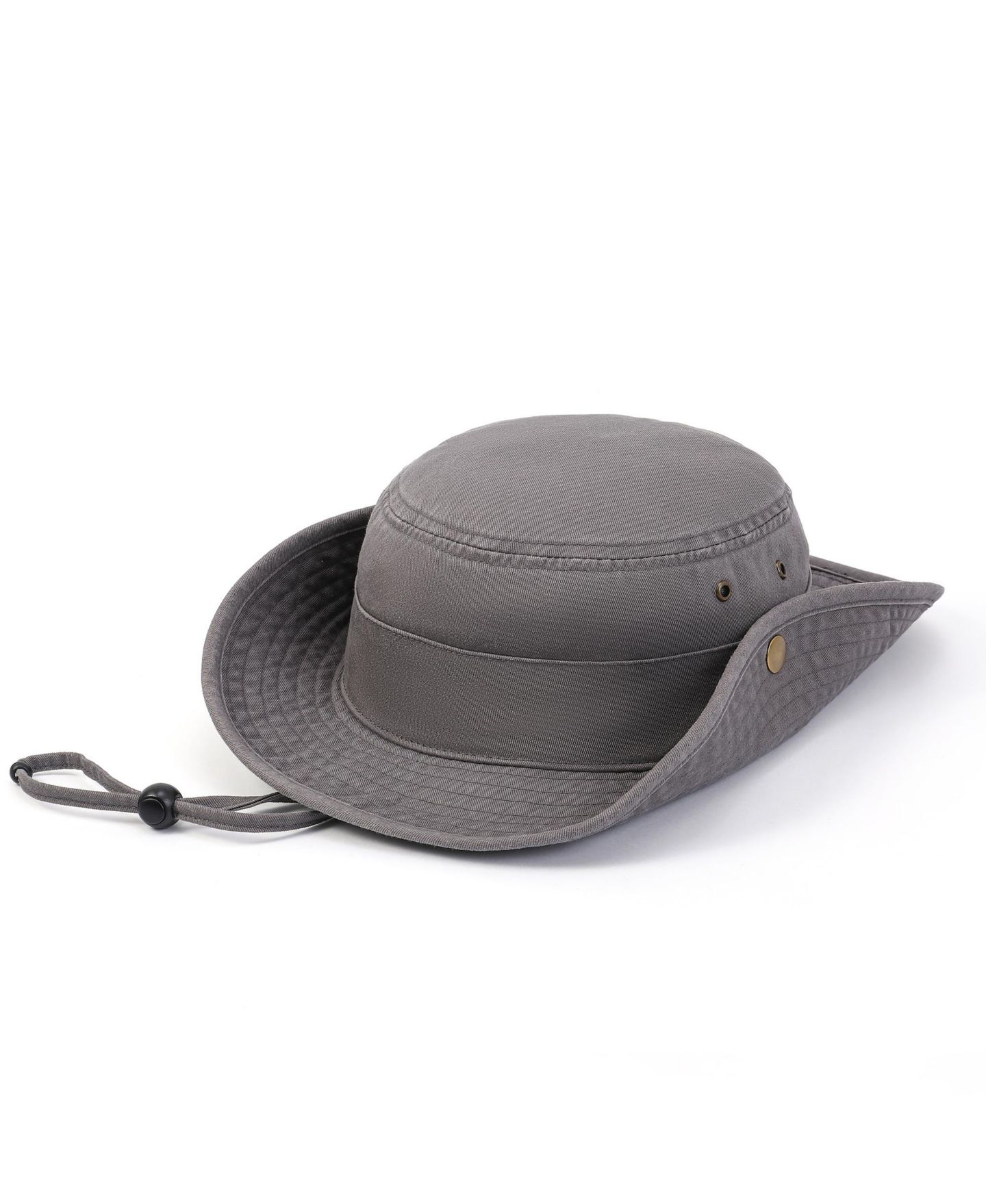Панама Kanut Sports Unisex Foraker Multifunctional Bucket Hat, цвет: Серый — фото 3