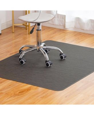 Heavy Duty Non-Slip Office Chair Mat for Hardwood Floors Silent Smooth Glide Floor Protector