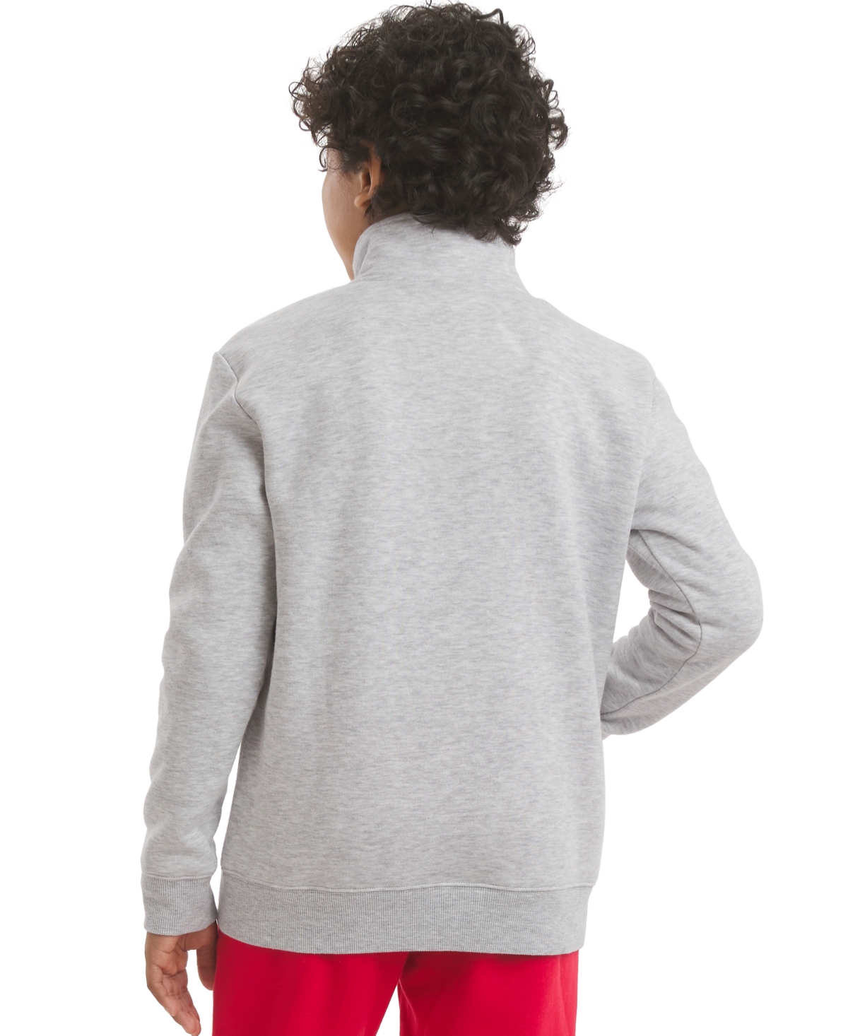 Champion Boys' 8-20 Quarter-Zip Logo Sweatshirt