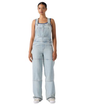 Women's Utility Overall H226 Wide-Leg Denim Overalls