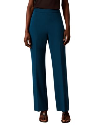 Women's High-Waisted Pull-On Bootcut Pants