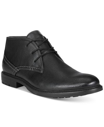 Unlisted by Kenneth Cole Men's On the Subject Plain-Toe Chukka Boots