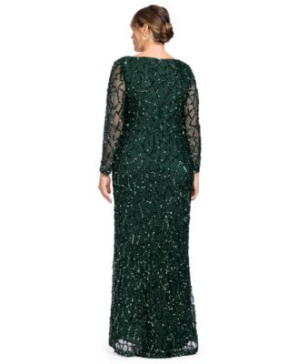 long sleeve plus size evening dresses Formal & Black Tie Ball gown COLOR:BORDEAUX SS25D1 cute graduation dresses cheap Formal Wear