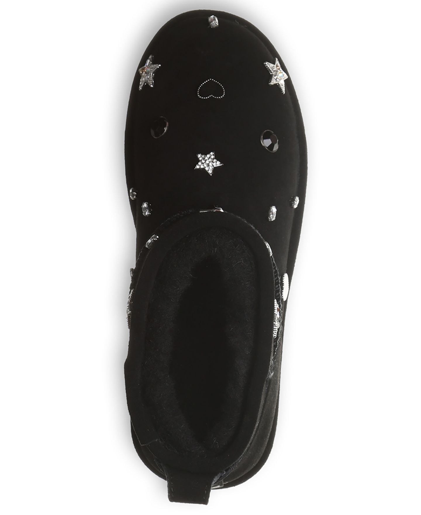 Женские ботинки Bearpaw Shorty Nova Studded Pull-On Ankle Booties, цвет: Чёрный — фото 4