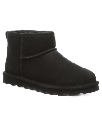 Women's Shorty Wide Short Round Toe Ankle Booties