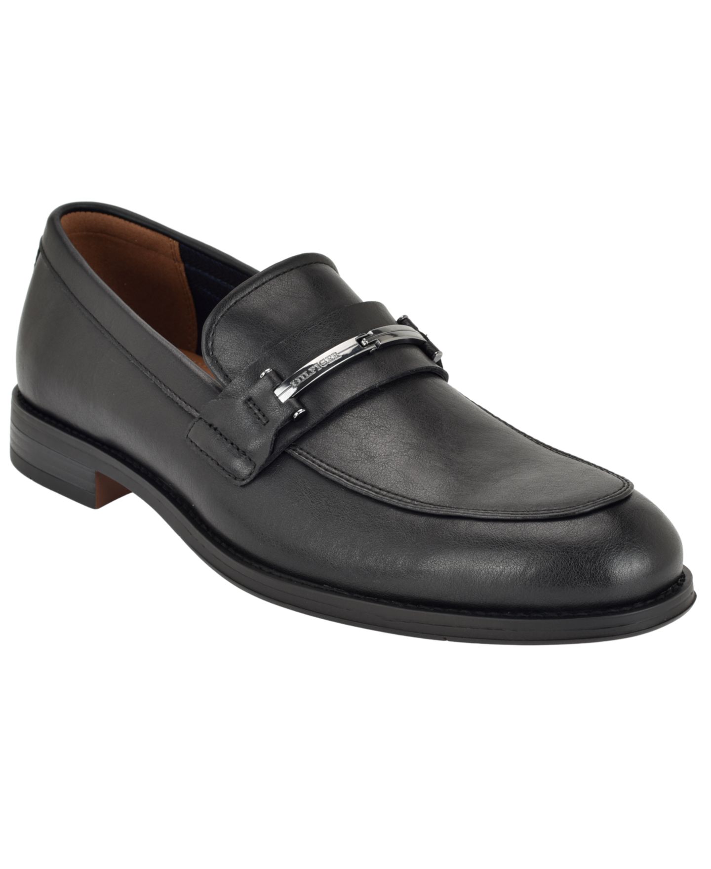 Мужские туфли Tommy Hilfiger Jonnty Moc-Toe, цвет: Чёрный — фото 1