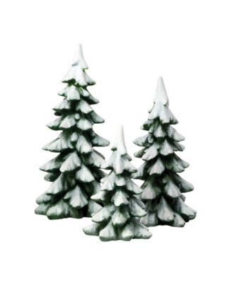 Village Winter Pines, Set of 3