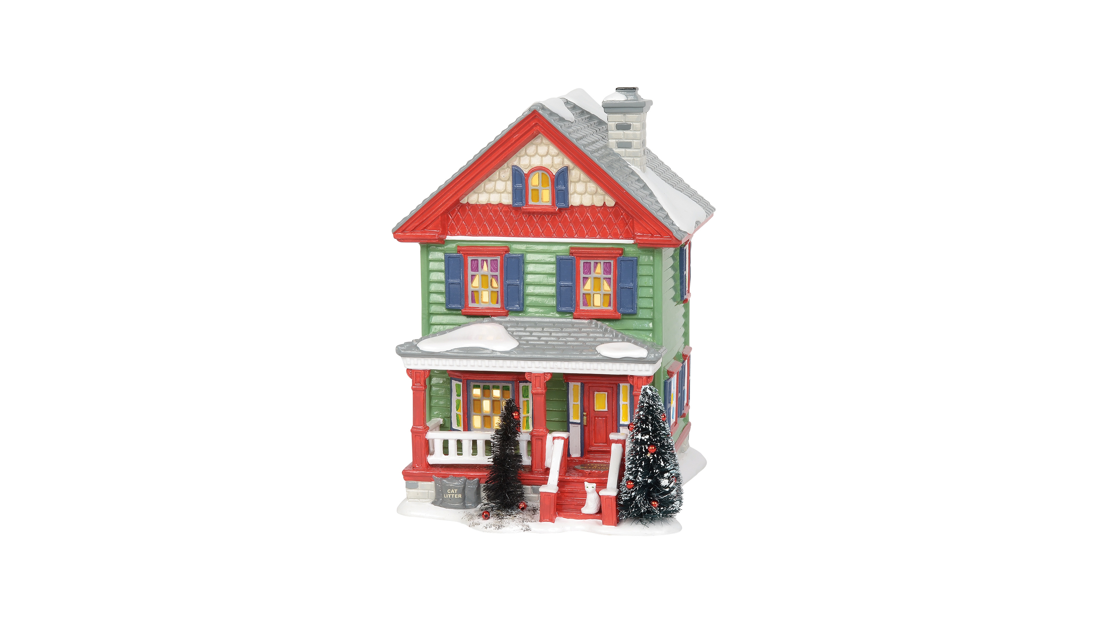 Department 56 Snow Village "Christmas Vacation" Light-Up Aunt Bethany's House Figurine