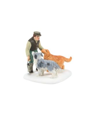 Dickens Village Man's Best Friends Figure